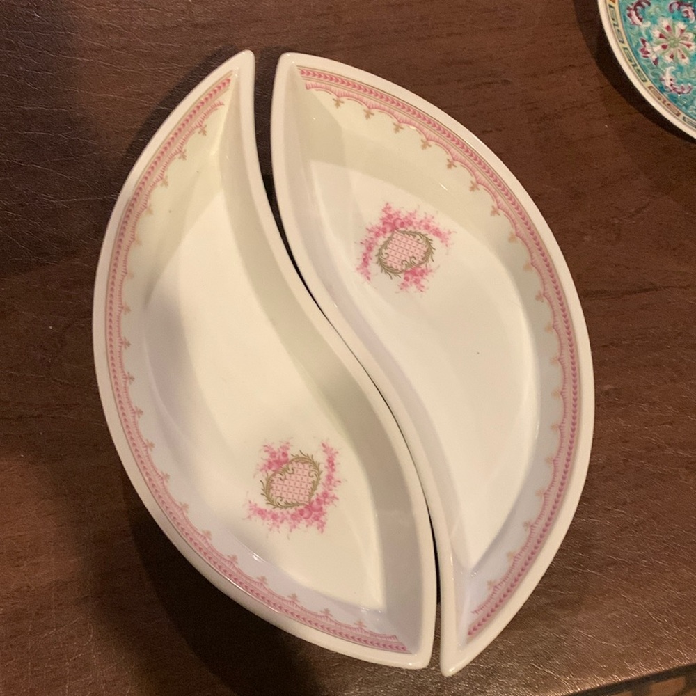 Two Firmamento ceramic fine porcelain Italian design